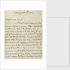 Last letter from Nelson to Horatia, page one by Horatio Nelson