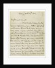 Last letter from Nelson to Horatia, page one by Horatio Nelson