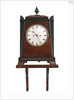 Bracket clock by Crick