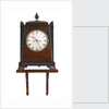 Bracket clock by Crick