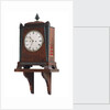 Bracket clock by Crick