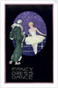 Front cover of menu from RMSP 'Araguaya': fancy dress dance, depicting ballerina and perriot by Kenneth D. Shoesmith