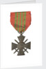 Croix de Guerre 1943, reverse by unknown
