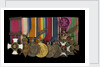 Medals awarded to Captain E. Wigram DSM RN (obverse, left to right, MED1219-1226) by W. Wyon