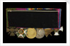 Medals on bar (reverse, right to left): Distinguished Service Order, 1914-15 Star; British War Medal 1914-1918; Victory Medal 1914-1918; Order of Leopold, 4th class (military); Croix de Guerre 1914-1918 by W. Wyon