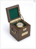 Tuning-fork marine chronometer in case by Bulova
