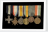 Medals awarded to Commander H. J. Bray DSC (obverse, left to right, MED1093-1098) by unknown