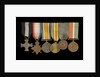 Medals awarded to Commander H. J. Bray DSC (obverse, left to right, MED1093-1098) by unknown