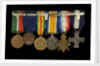 Medals awarded to Commander H. J. Bray DSC (reverse, right to left, MED1093-1098) by unknown