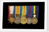 Medals awarded to Admiral Sir W. Reginald Hall (obverse, left to right, MED1988-1992) by unknown