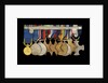 Medals awarded to Vice-Admiral Robert Don Oliver (reverse, r to l, MED2043-2052) by Garrard & Co.