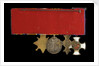 Medals awarded to Commander Richard Bolton DSO (reverse, r to l, MED1543-1546) by Unknown