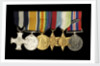 Medals awarded to Captain W. J. C. Robertson DSC (obverse, l to r, MED1095-1104) by unknown