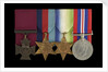 Medals awarded to Able Seaman William A. Savage VC (obverse, l to r, MED2108-2111) by Hancocks & Co