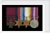 Medals awarded to Able Seaman William A. Savage VC (obverse, l to r, MED2108-2111) by Hancocks & Co