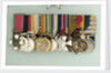 Medals awarded to Admiral of the Fleet, Earl David Beatty (obverse, left to right, MED2214-27) by W. Wyon