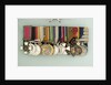 Medals awarded to Admiral of the Fleet, Earl David Beatty (obverse, left to right, MED2214-27) by W. Wyon