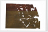 Spanish naval ensign, top right quarter detail by unknown