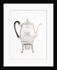 Coffee pot with heater and stand, owned by Vice-Admiral Lord Nelson (1758-1805) by Robert Hennell