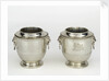 Copenhagen ice pails with lion mask handles by William Hall