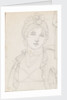 A head-and-shoulders portrait of Emma Hamilton by Thomas Baxter