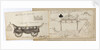 Two views of Nelson's funeral carriage by Thomas Baxter