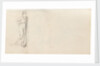A young man stepping down a step, possibly Horatio Nelson (verso) by Thomas Baxter