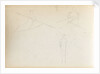 Two sketches of figures rowing and a standing woman, possibly Emma Hamilton (verso) by Thomas Baxter