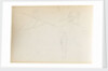 Two sketches of figures rowing and a standing woman, possibly Emma Hamilton (verso) by Thomas Baxter