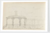 A view of the east elevation of Merton Place showing the Eating Room with the mirador (verso) by Thomas Baxter