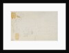 A landscape and trees (verso) by Thomas Baxter