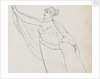 Emma Hamilton performing one of her 'Attitudes' by Thomas Baxter