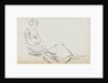 A young woman, seated, probably Charlotte Nelson (recto) by Thomas Baxter