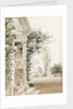 A portico at Merton, probably the main entrance by Thomas Baxter