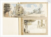 The house and grounds at Merton from the south-east by Thomas Baxter