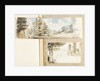 The house and grounds at Merton from the south-east by Thomas Baxter