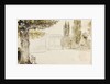 A view of the east elevation of Merton Place (recto) by Thomas Baxter