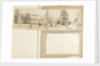 A panoramic view showing the east and north elevations of Merton Place by Thomas Baxter
