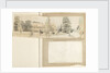 A panoramic view showing the east and north elevations of Merton Place by Thomas Baxter