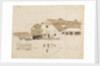 A view of buildings near Merton (possibly Merton Farm) by Thomas Baxter