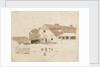 A view of buildings near Merton (possibly Merton Farm) by Thomas Baxter
