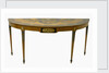 Pier table said to have been purchased by Horatio Nelson (1758-1805) by unknown