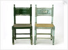 Two chairs by unknown