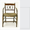 Wooden chair by unknown