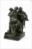 The wounded Nelson carried below deck at Trafalgar by Nelli