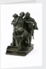 The wounded Nelson carried below deck at Trafalgar by Nelli