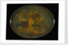 Tray commemorating Vice-Admiral Horatio Nelson (1758-1805) by unknown