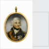 Miniature painting depicting Vice-Admiral Horatio Nelson (1758-1805), head and shoulders, in uniform, facing slightly right by Robert Bowyer