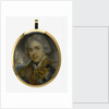 Miniature painting depicting Vice-Admiral Horatio Nelson (1758-1805) by John Hoppner
