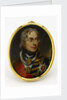 An enamel miniature depicting Vice-Admiral Horatio Nelson (1758-1805), in full-dress uniform, hatless and facing 3/4 right by Henry Pierce Bone
